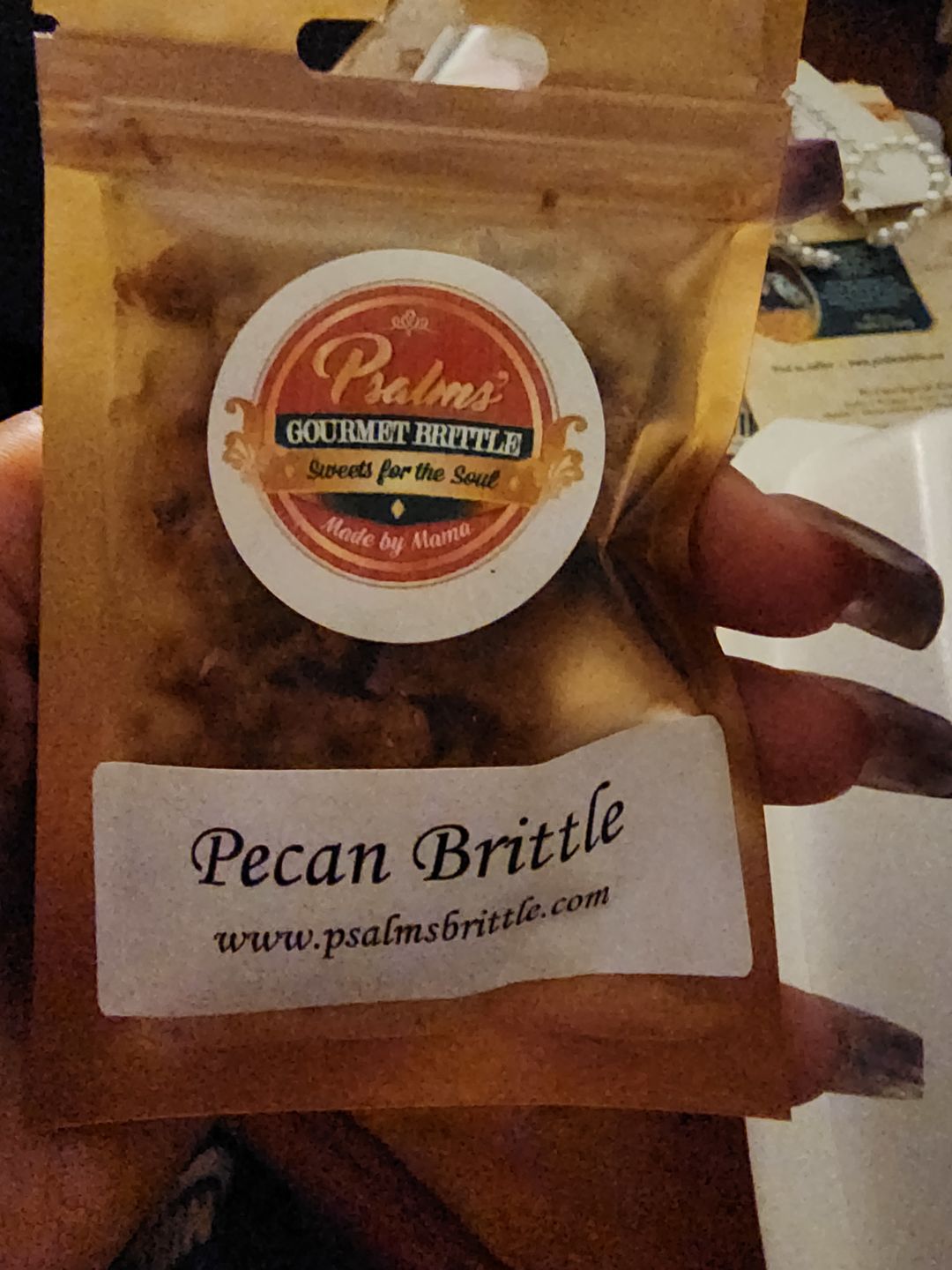 Customer photo review of Brittle Sample Pack