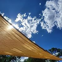 Customer photo review of Opaque Privacy Protection Outdoor Waterproof Sun Shade Sail Canopy Triangle UV Block for Patio