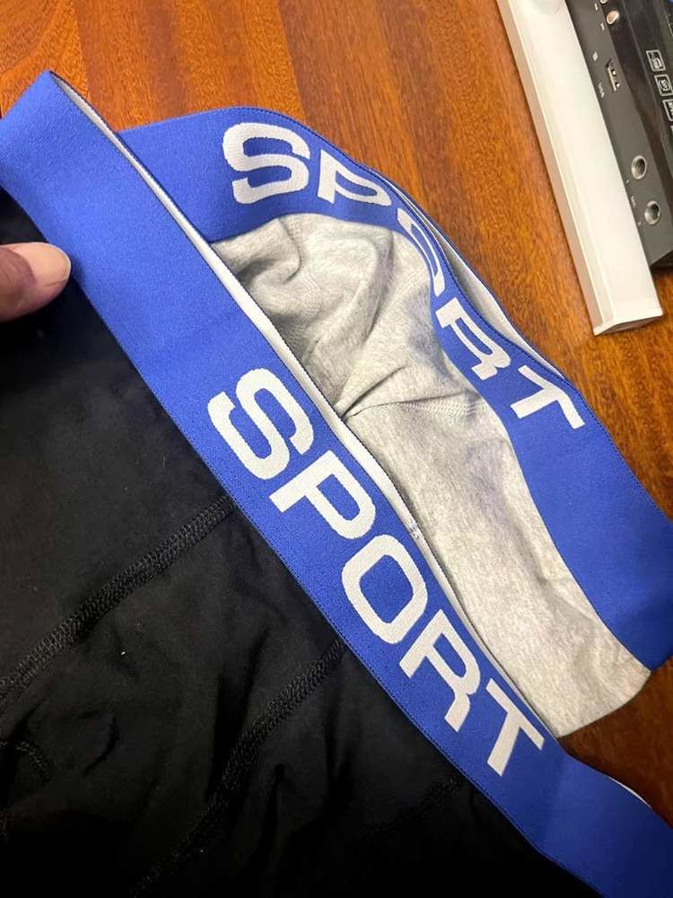 Customer photo review of 3 Pack Mens Sculpt Bulge Shape Support Pouch Underwear
