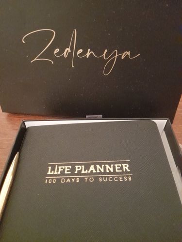 Customer photo review of Coffret - Life Planner & Accessoires
