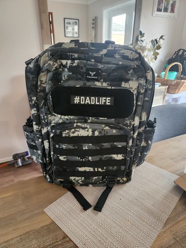 Customer photo review of Tacpac 'D-Ploy' Digital Camo Nappy Bag Set