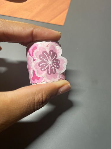 Customer photo review of Floral Blossom Washi Sticker Roll