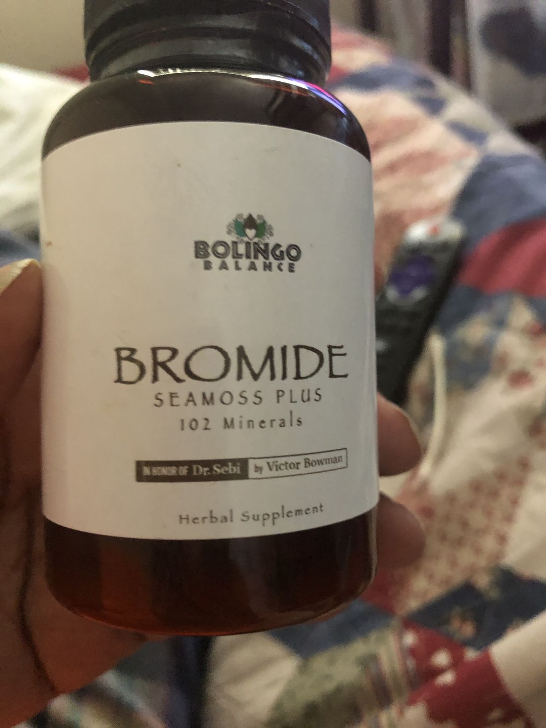 Customer photo review of BROMIDE SEA MOSS PLUS