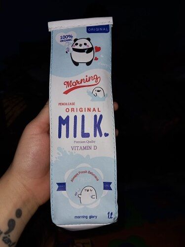 Customer photo review of Milk Box Pencil Case