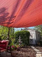 Customer photo review of Opaque Privacy Protection Outdoor Waterproof Sun Shade Sail Canopy Triangle UV Block for Patio