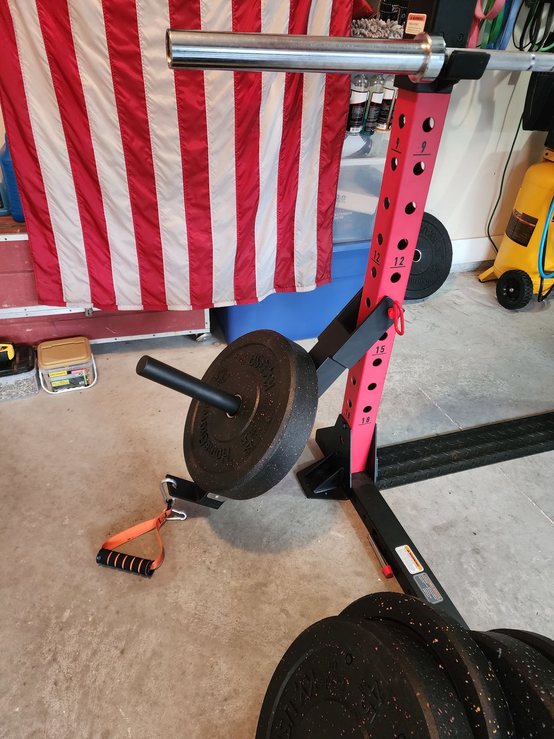 Customer photo review of Belt squat attachment