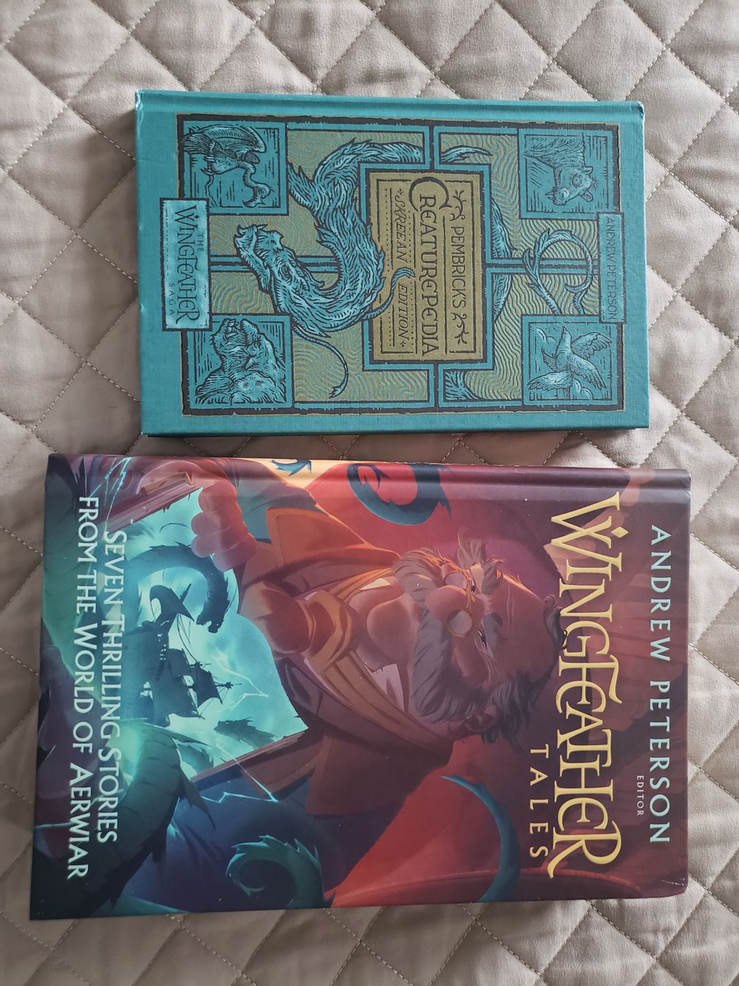 Customer photo review of Wingfeather Saga Novel Book: Wingfeather Tales