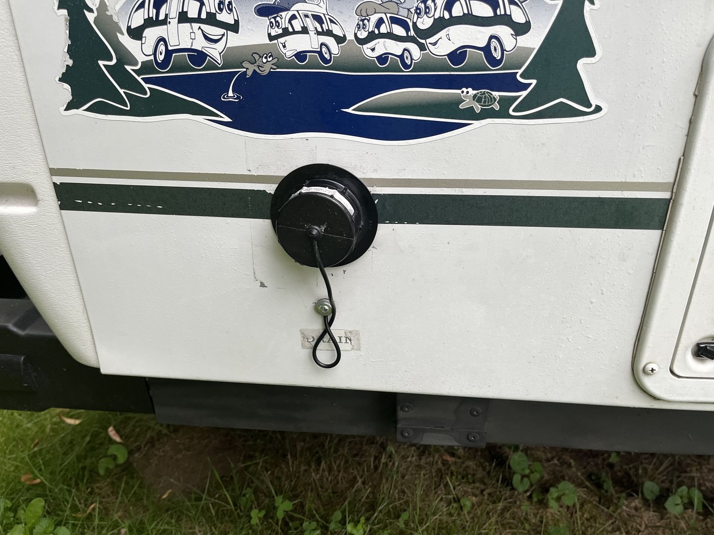 Customer photo review of Exterior Drain Cap