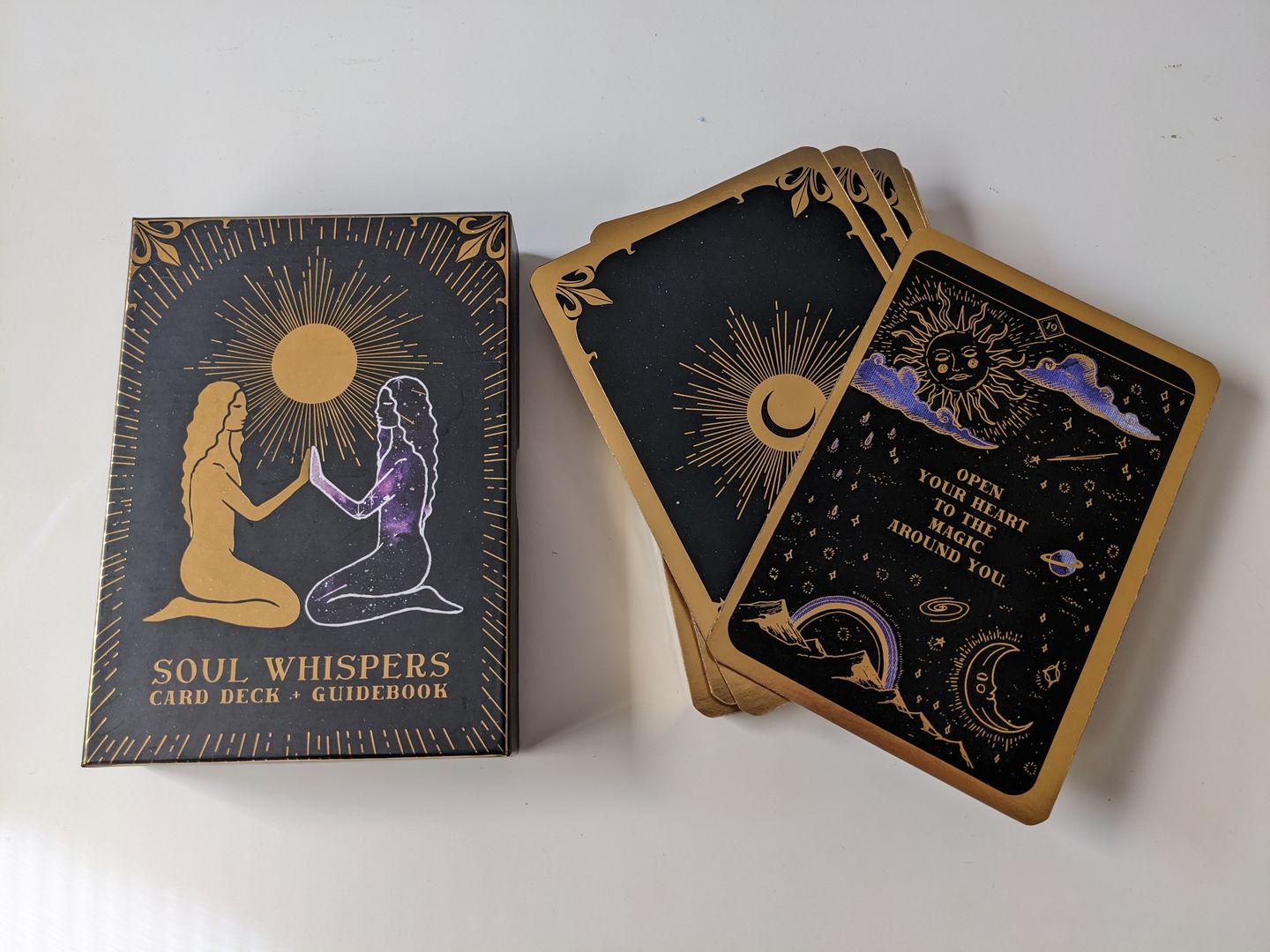 Customer photo review of Soul Whispers Card Deck