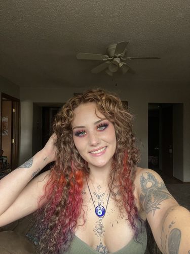 Customer photo review of Spiral Honey Blonde 220G