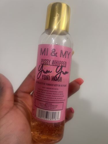 Customer photo review of P*ssy Whipped Yum Yum Yoni Wash