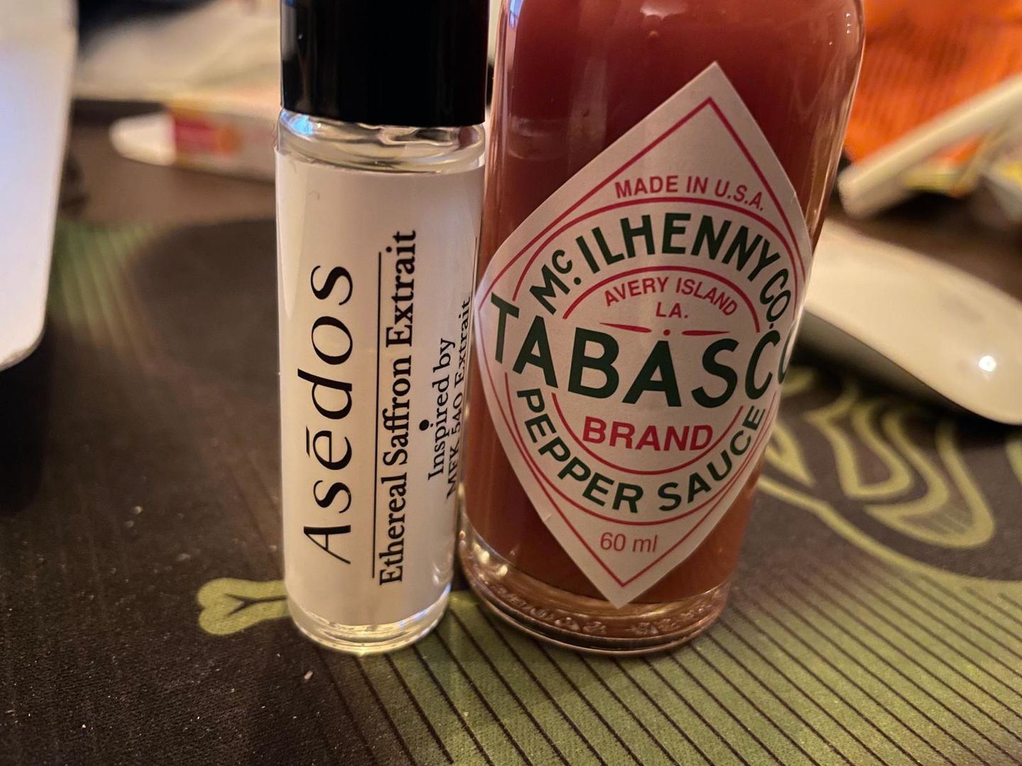 Customer photo review of ETHEREAL SAFFRON EXTRAIT PERFUME OIL
