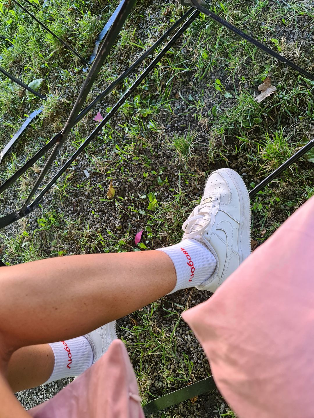 Customer photo review of Любовь | Liebe | Love 5er SET weiße Sport Socken für Herren & Damen by SAEBIS®