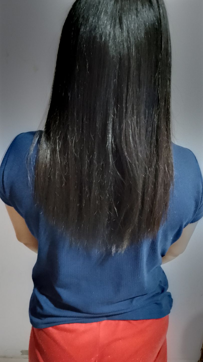 Customer photo review of SLEEK PLUS | Escova Alisadora + Clip Finalizador