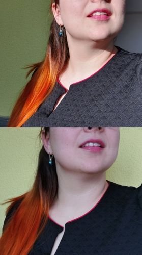 Customer photo review of O.TWO.O MOIST COLOR CHANGING LIP BALM