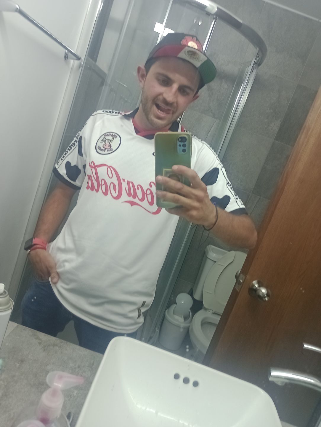 Customer photo review of Jersey Atlético San Pancho Blanco