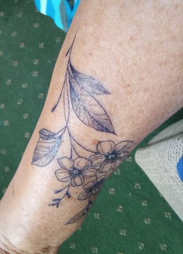 Customer photo review of Signature Tattoo Numbing Cream
