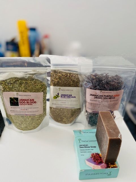 Customer photo review of Jamaican (Thick) Purple-Gold Irish Sea Moss