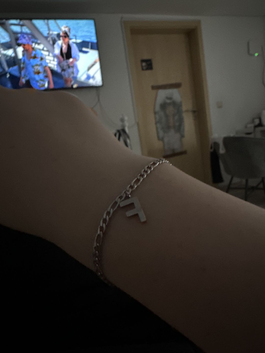 Customer photo review of Letter Armband | 18K vergoldet