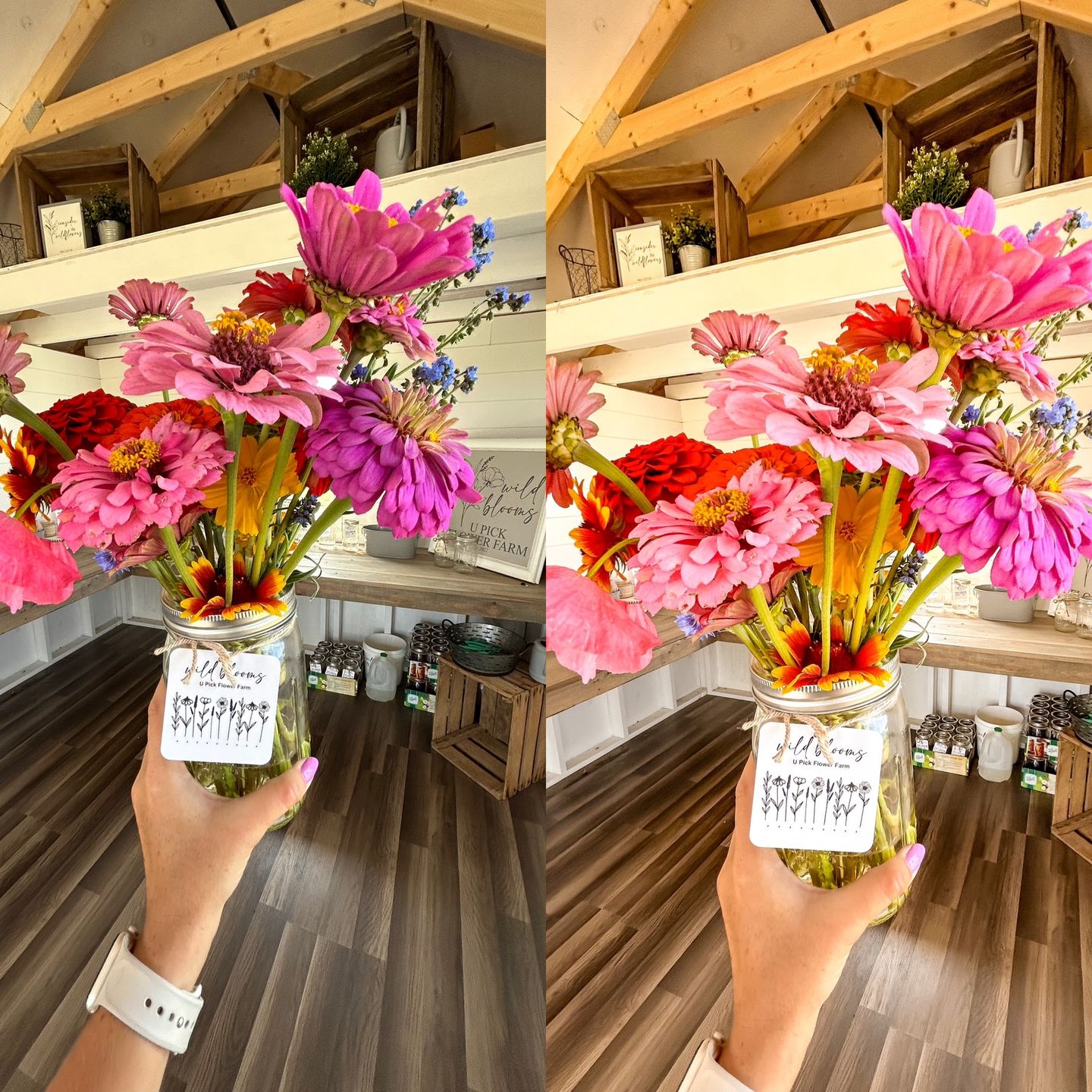 Customer photo review of Golden Hour Preset Collection