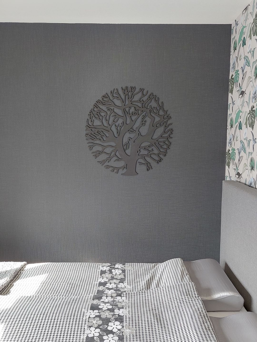 Customer photo review of Wanddecoratie | Levensboom rond