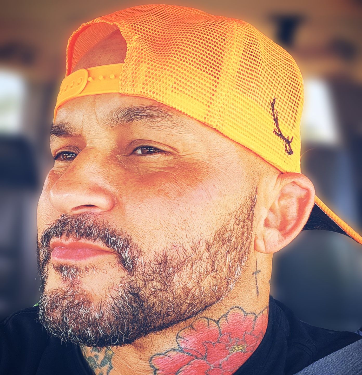 Customer photo review of Hunter Orange Snapback