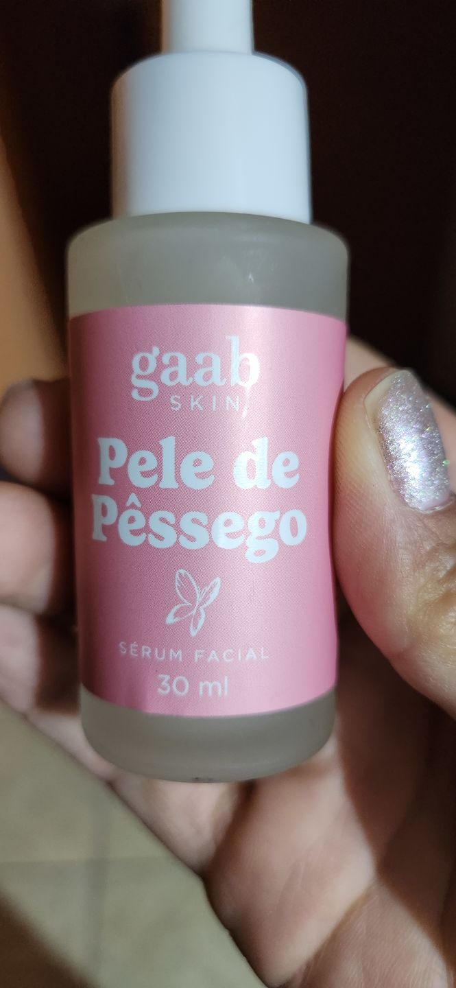 Customer photo review of Pele de Pêssego - Sérum Facial 30 ml
