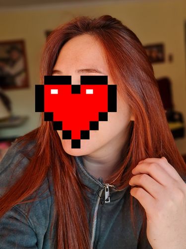 Reseña con foto de un cliente sobre Henna Jamila Hair