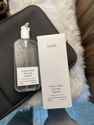Customer photo review of Bad Skin™ Korean Collagen Bomb Hydrating Ampoule