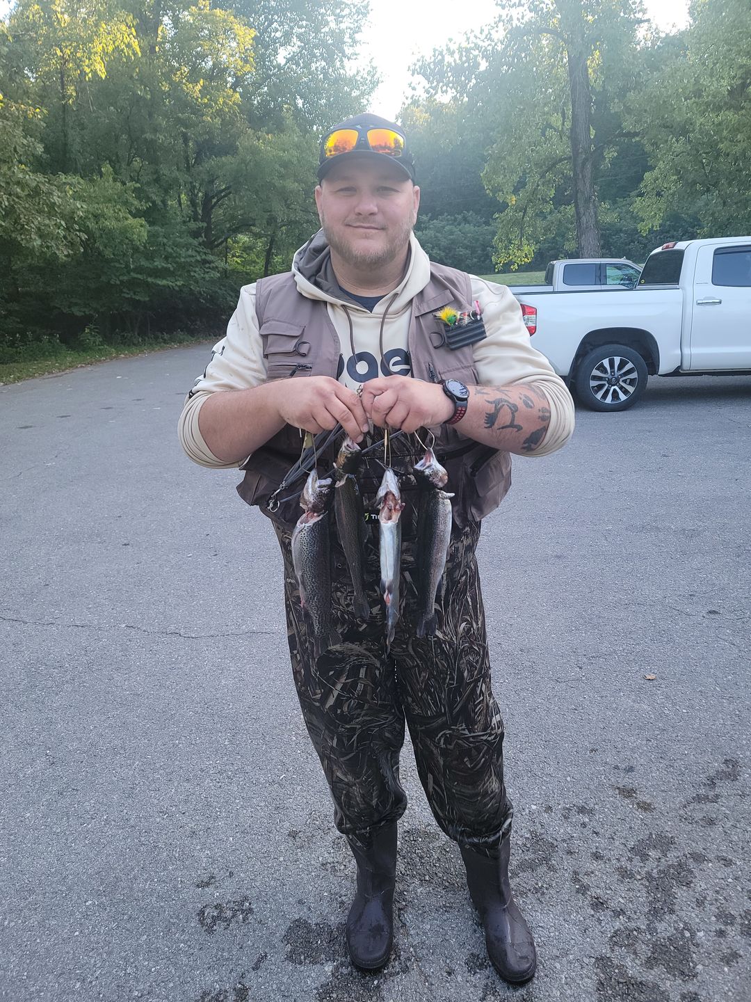 Customer photo review of TideWe Hunting Wader Realtree MAX5 Waterfowl Waders (600G & 800G) For Men Women