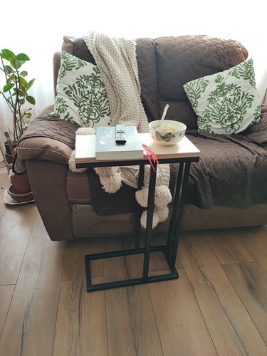 Customer photo review of Mesa Lateral Auxiliar 20 MIMA Negro