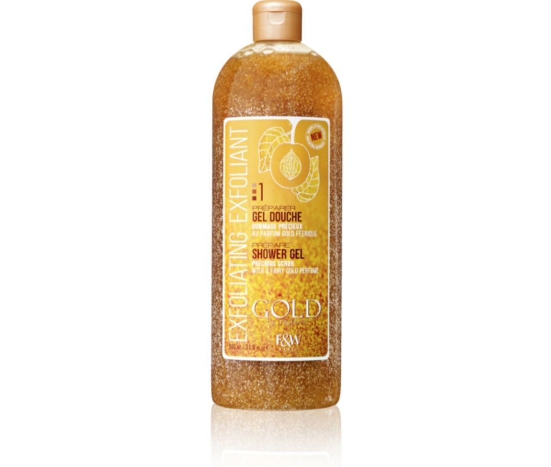 Customer photo review of Fair and White 1: Gold Exfoliating Shower Gel Scrub 940ml / 31.8fl.oz