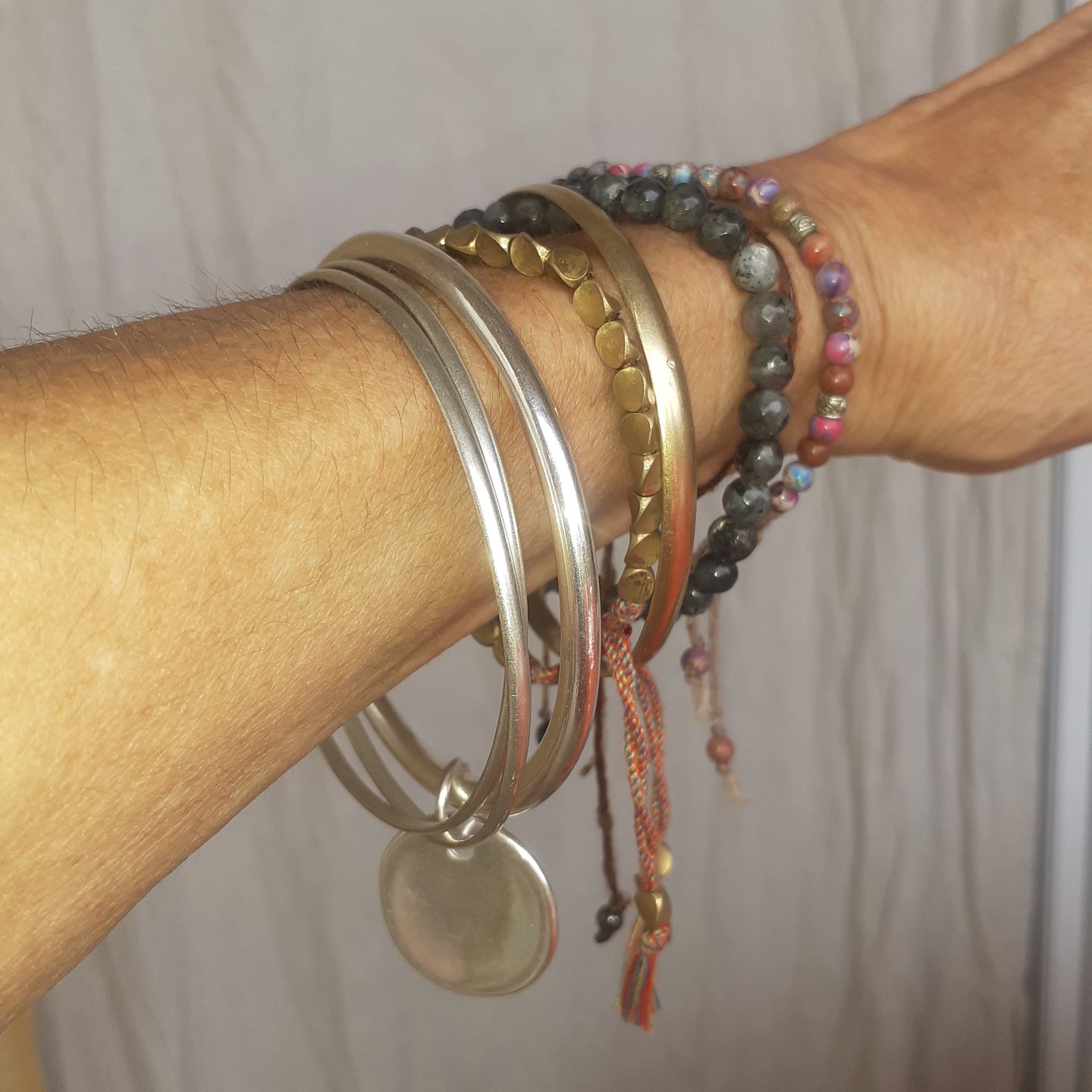 Customer photo review of Bracelet en Jaspe impérial