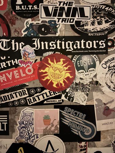 Customer photo review of 200 Custom 3" Laminated Vinyl Stickers