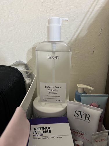 Customer photo review of Bad Skin™ Korean Collagen Bomb Hydrating Ampoule