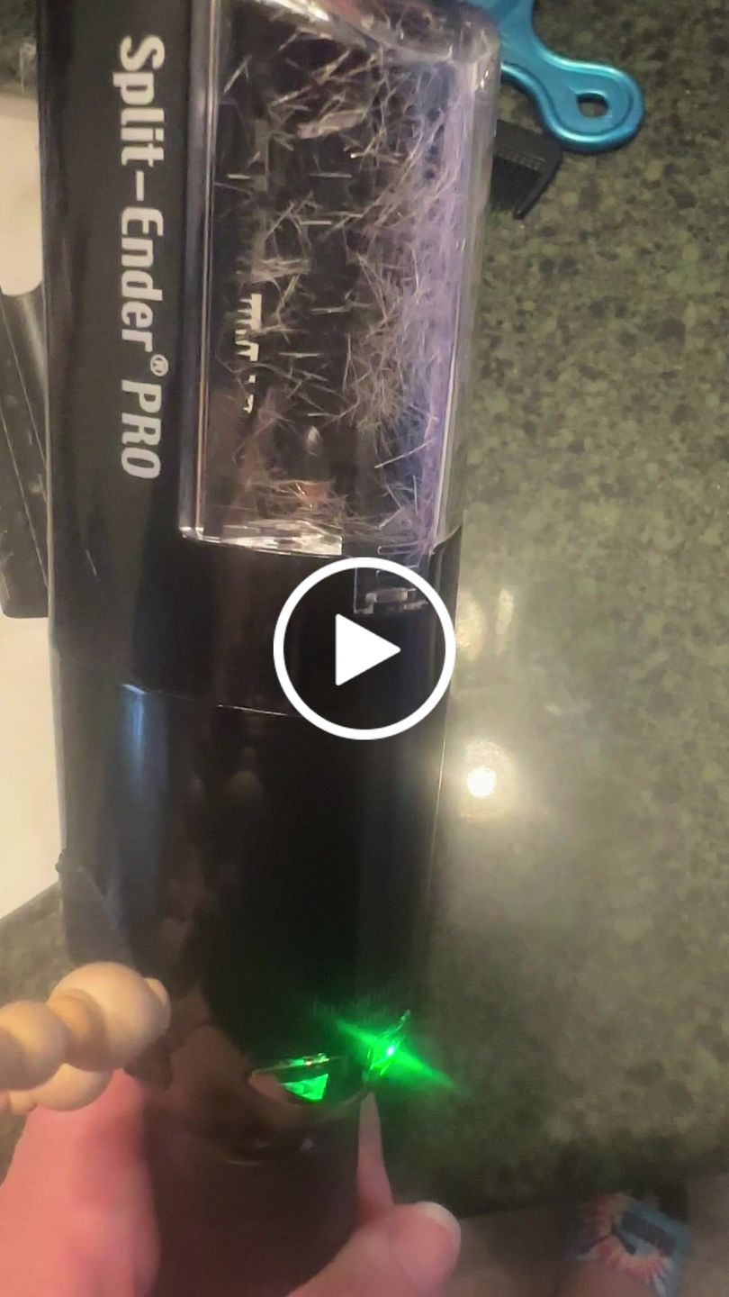 Customer video review of Split Ender PRO - Professional Split End Remover (Free Charging Station) $10 OFF With Coupon Code: NOSPLITENDS