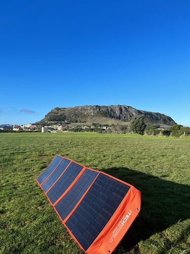 Customer photo review of 300W Solar Blanket Kit with Raptor Skin
