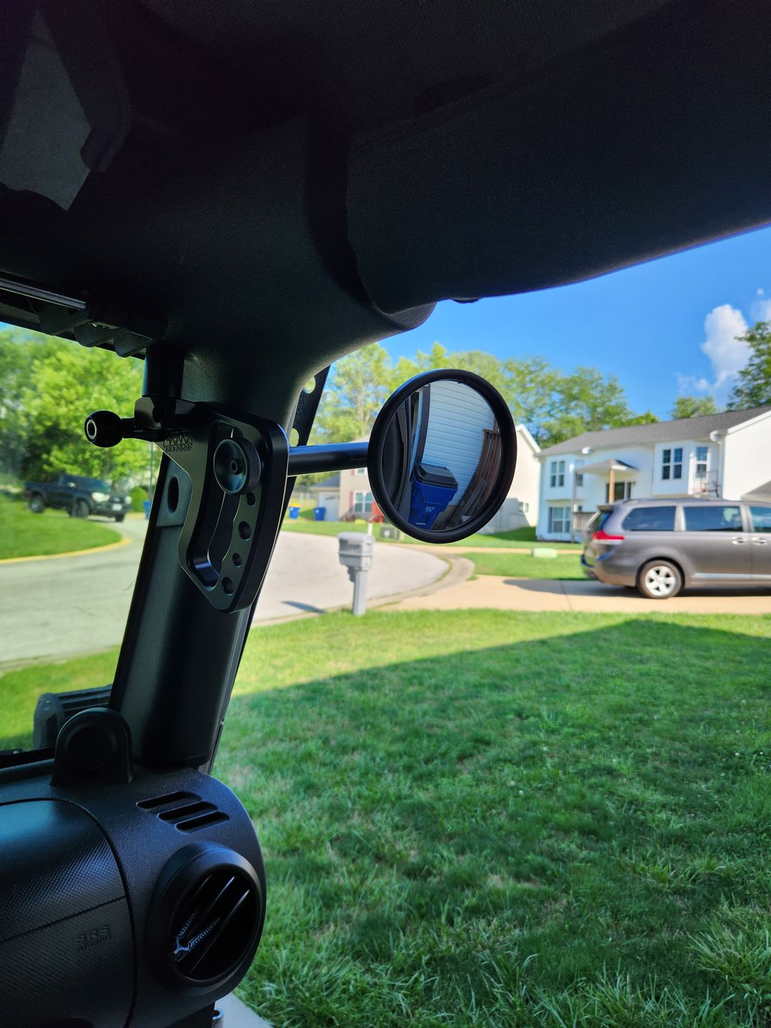 Customer photo review of JK/JKU Handles & Mirrors Bundle