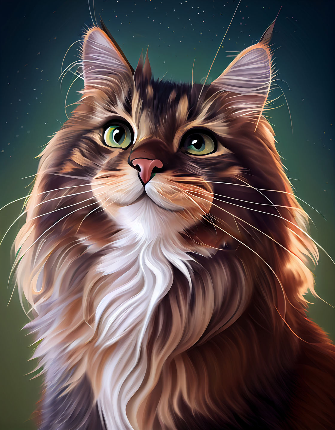 Customer photo review of Custom Pet Portrait