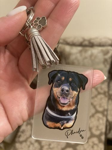 Customer photo review of Μπρελόκ με το Δικό σας Κατοικίδιο