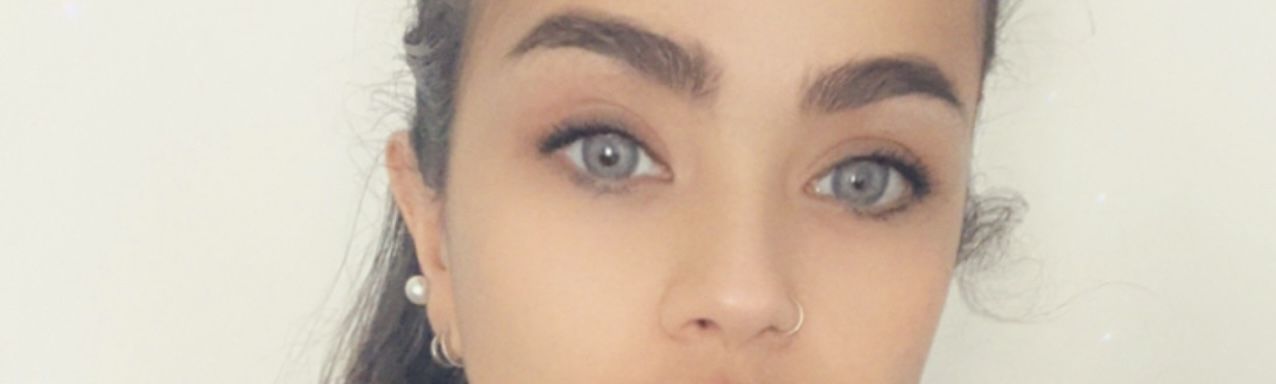 Customer photo review of Amazonia Icy Volcano Gray Prescription Colored Contact Lenses