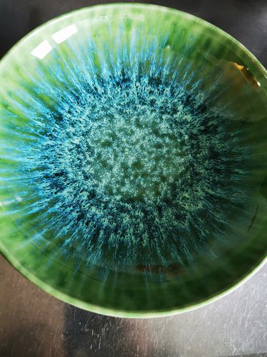Customer photo review of Vulcão Verde - Pastaschale grün reaktiv