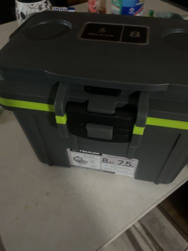 Customer photo review of Refurbished Pelican 8QT Personal Cooler & Dry Box