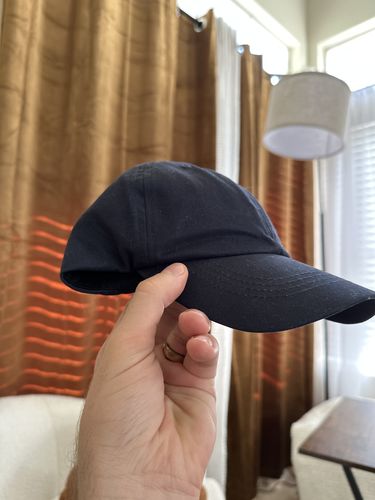 Customer photo review of Big Navy Dad Hat