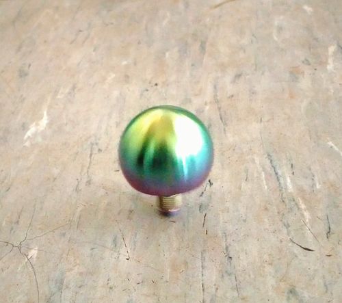 Customer photo review of Oil Slick Atomic Spinner