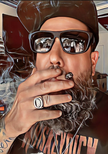 Customer photo review of Waylon Jennings Flying W Ring - Sterling Silver or Bronze