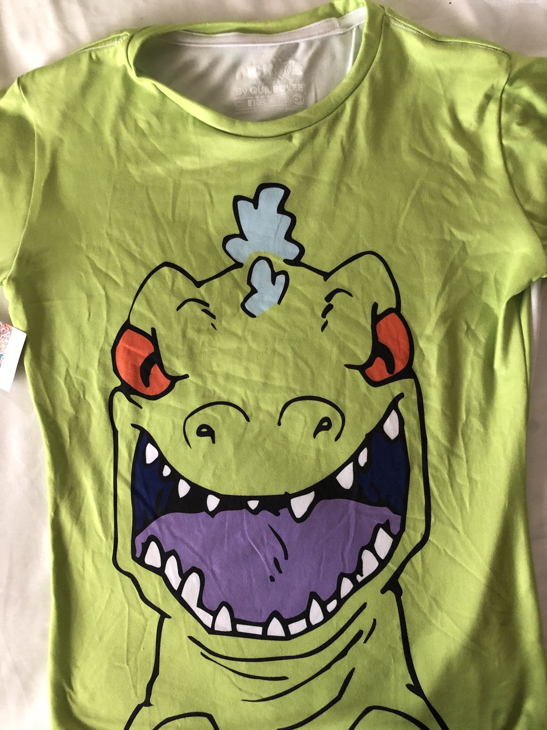 Customer photo review of Playera Pijama Reptar Oficial