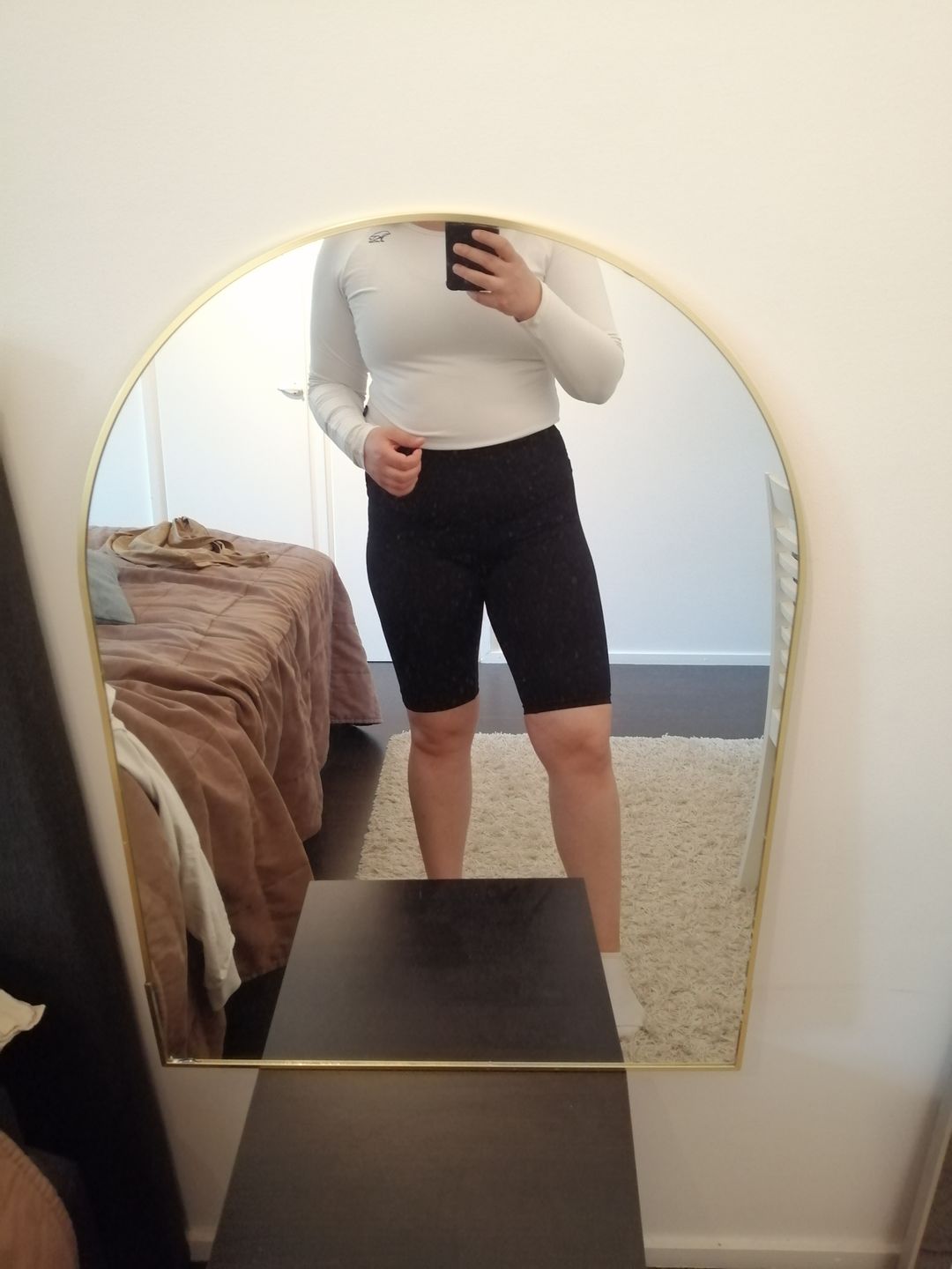Customer photo review of Mimas Biker Shorts