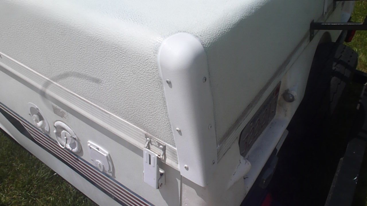 Customer photo review of Roof Corner Cap 4 Pack