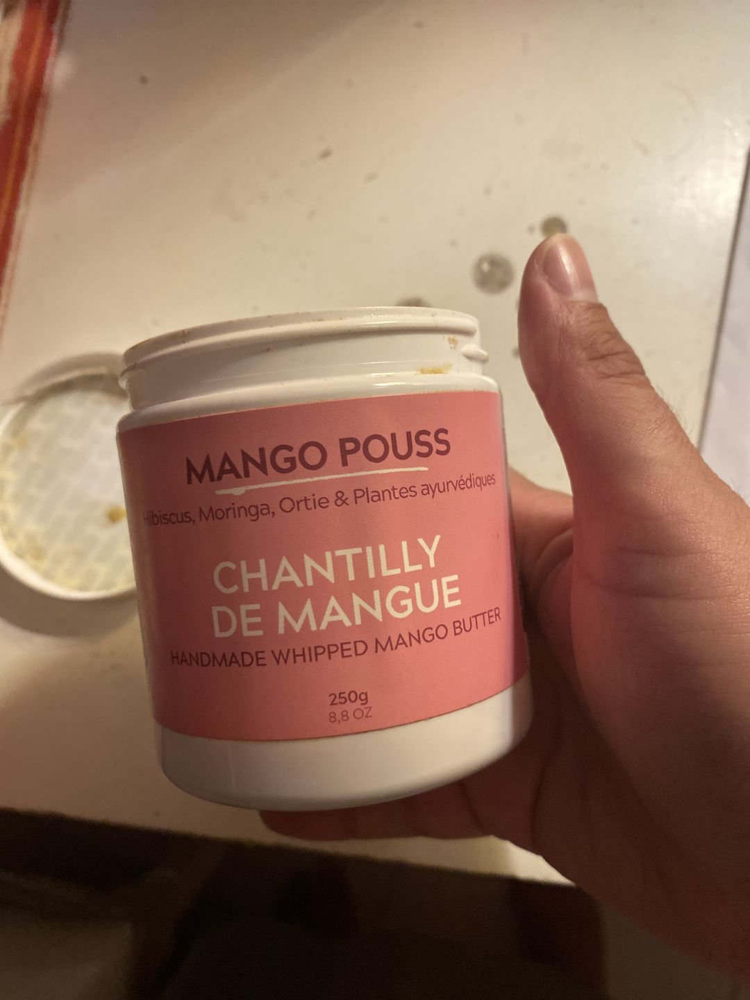 Customer photo review of Chantilly de Mangue POUSS